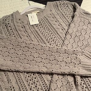 NWT Oversized Super Soft Easel Sweater